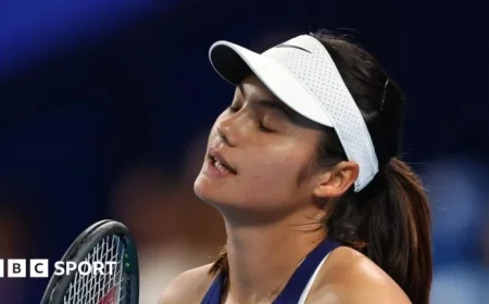 Emma Raducanu’s Comeback Halted by Injury in United Cup Defeat to Greece