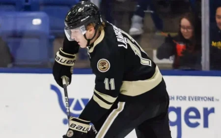 Top 2026 Prospect Tynan Lawrence Joins Boston University for Season