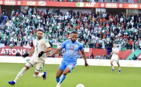 Live: Aït-Nouri and Maza Start for Algeria Against DR Congo in CAN 2025
