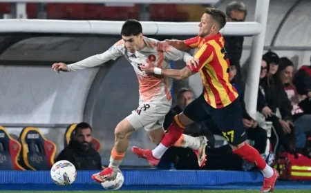 Lecce vs. Roma: Serie A Line-ups and TV Broadcast Details