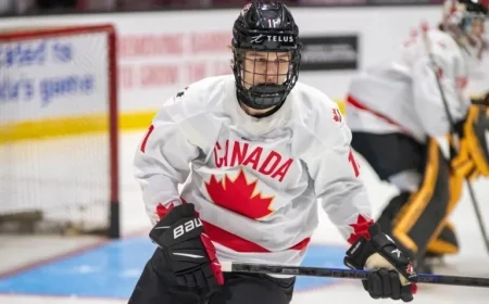 Top 2026 NHL Draft Hopeful Tynan Lawrence Joins Boston University