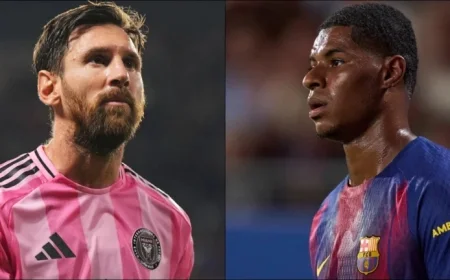 Messi Eyes Premier League; Man Utd Plans Rashford Comeback