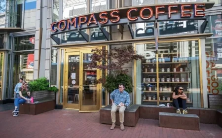 Compass Coffee Declares Bankruptcy Due to Declining Sales and Legal Challenges