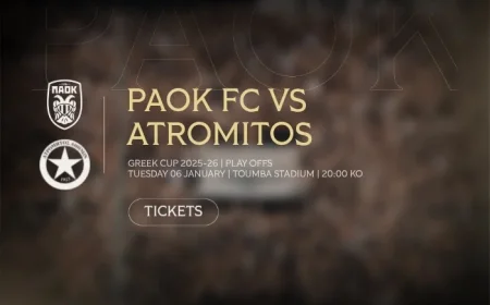 PAOK vs. Atromitos: Secure Your Tickets Now