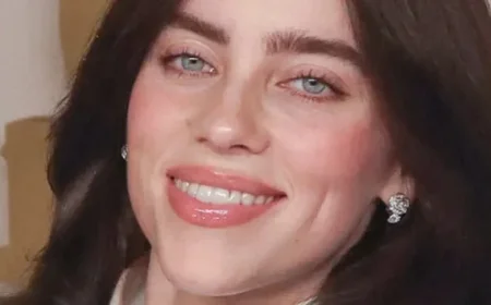 Billie Eilish Stuns in Bold, Plunging Top