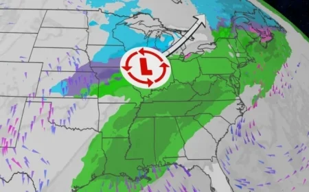 Severe Weather to Hit South; Midwest Faces Wind and Snow Late Week