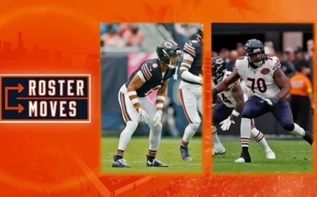 Chicago Bears Announce Return of Gordon and Jones