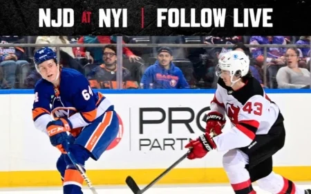 Devils vs. Islanders: Live Updates