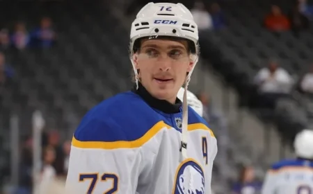 Tage Thompson Playfully Calls Buffalo Sabres Teammate “Dumbest Human Being”
