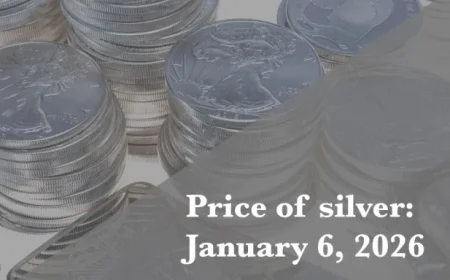 Silver Prices Update for Tuesday, January 6, 2026