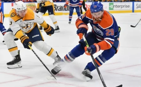 Oilers Set to Battle Predators in Anticipated Matchup