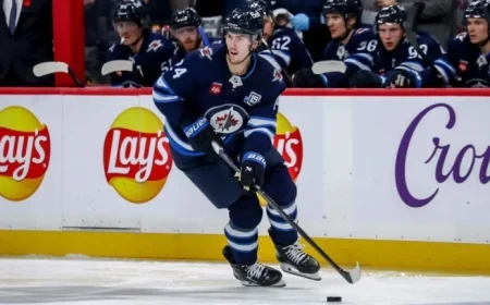 Fleury Stretchered Off Ice During Jets Game