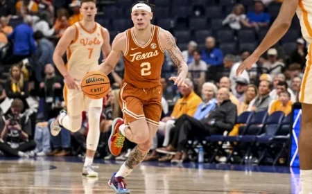 Texas vs. No. 21 Tennessee: Live Game Thread