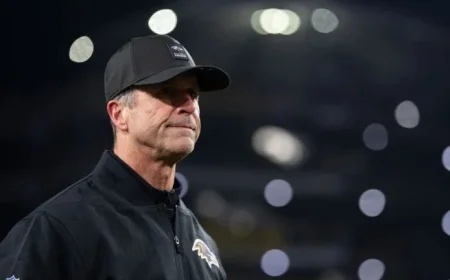 John Harbaugh Favored for New York Giants Coaching Position