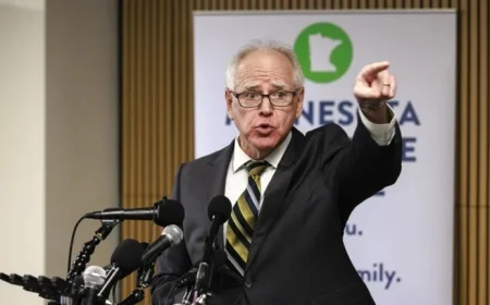 Governor Walz Confronts Trump and GOP After Reelection Liberation