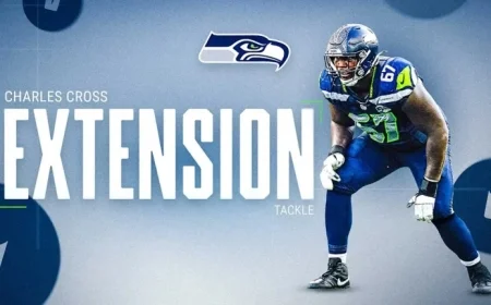 Seahawks Extend LT Charles Cross with Multi-Year Contract