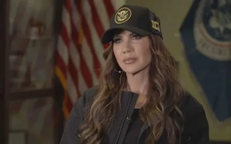 Noem Prioritizes Street Policing Over Critiquing Trump’s Words Amid Raids