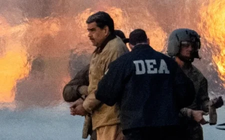 Venezuelan Leader Maduro Appears in U.S. Court Following Capture