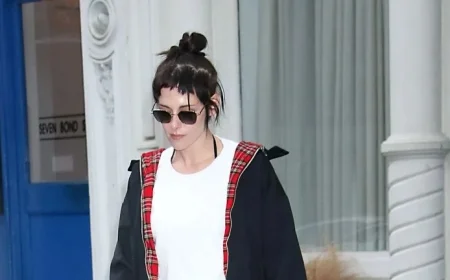 Kristen Stewart Shows How to Rock the Naked Skirt This Winter