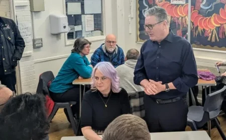 Keir Starmer Visits Reading to Tackle Living Costs, Rail Fares, Childcare