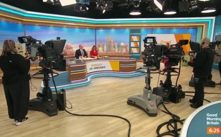 Good Morning Britain Debuts Live Broadcast from ITN Studios