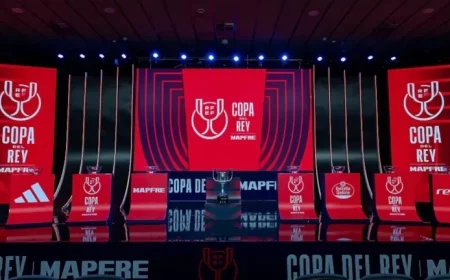 Live Copa del Rey Draw: Round of 16 Matches and Pairings