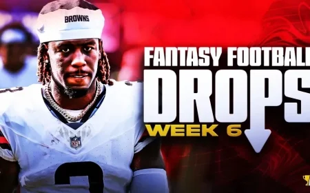 Week 6 Fantasy Football: Must-Start and Bench Players 2025
