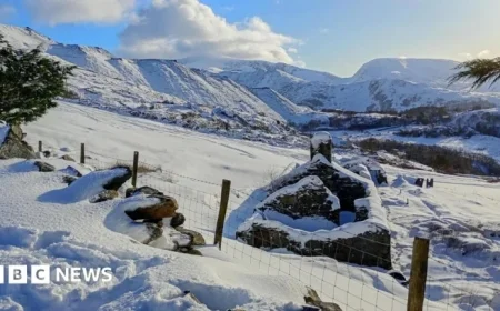Amber Alert: Storm Goretti Brings Heavy Snow Warning to Wales