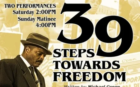 “Black Spectrum Theatre Stages Dr. King’s Last Days in ’39 Steps Towards Freedom'”