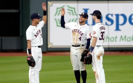 Kyle Tucker and George Springer Reunite at TGL Match