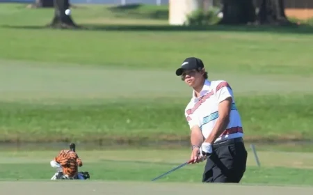 Charlie Woods Shines on Day 1 of 2026 Junior Orange Bowl