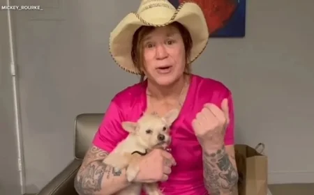 Mickey Rourke Denounces Fake GoFundMe, Urges Refund for Donors