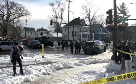 Police Flood Minneapolis After Federal Law Enforcement Shooting