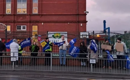 Greater Manchester Teachers Strike Against Student Violence at Primary Schools