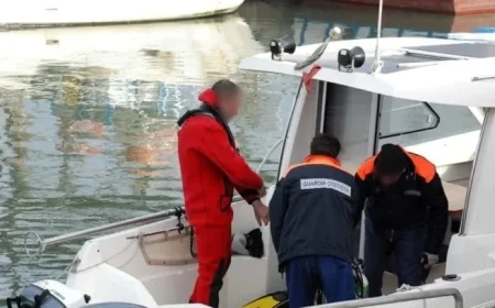 Tiber River Drama: Disabled Boat Drifts, Three Boaters Rescued