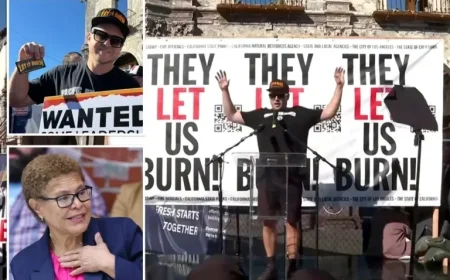 Spencer Pratt Launches Los Angeles Mayoral Campaign Amid Fire Anniversary Protests