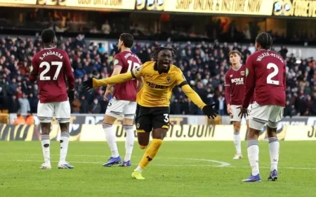 Mateus Mané Scores Premier League Debut Goal, Boosts Barreiro’s Reputation in England