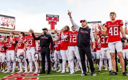 Texas Tech Revamps, LSU Lags in College Football Transfer Portal