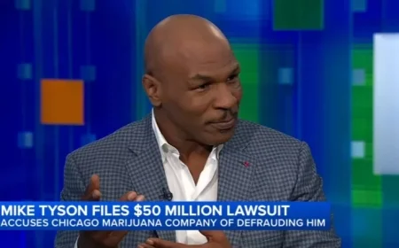 Mike Tyson Sues Carma for $50 Million, Alleges Fraud in Marijuana Branding