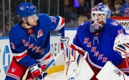 Rangers’ Fox and Shesterkin Out Indefinitely, Miller Expected Back Thursday