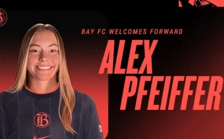 Bay FC Secures Forward Alex Pfeiffer with Three-Year Deal Through 2028