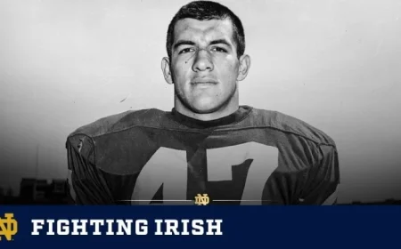 Irish Football Legend Nick Eddy Dies at 76 – Notre Dame Athletics