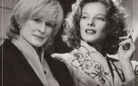 Katherine Hepburn Discusses Glenn Close’s Unusual Feet in Candid Remark