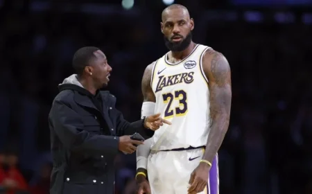 LeBron James Highlights Tyrese Maxey, Jalen Johnson as 2025-26 NBA Rising Stars