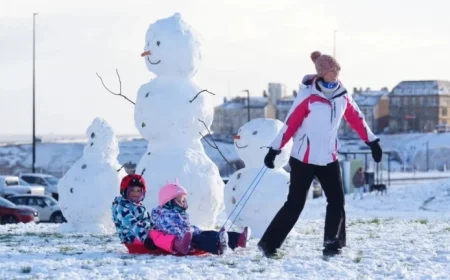 UK Braces for Travel Disruptions as Snow and Ice Warnings Issued