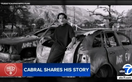 Actor Richard Cabral Transforms Tragedy into Art After Eaton Fire Loss