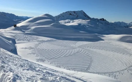Artist Crafts Intricate Snow Designs, Witnesses Their Fleeting Beauty