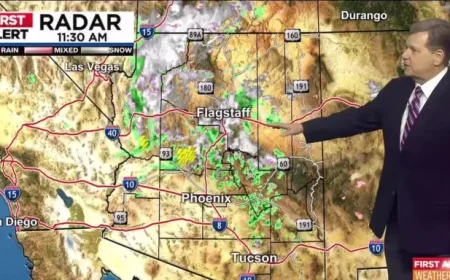 Arizona Braces for Severe Second Storm on First Alert Weather Day