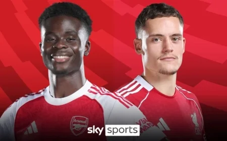 Arsenal vs Liverpool Live Stream: TV Channels, Predictions, and NOW TV Details