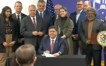 Illinois Gov. Pritzker Enacts Bill to Lift Nuclear Moratorium, Enhance Energy Storage